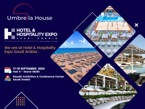 Umbrella House at Hotel & Hospitality Expo Saudi Arabia