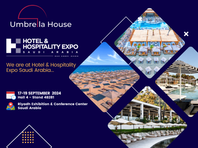 Umbrella House at Hotel & Hospitality Expo Saudi Arabia